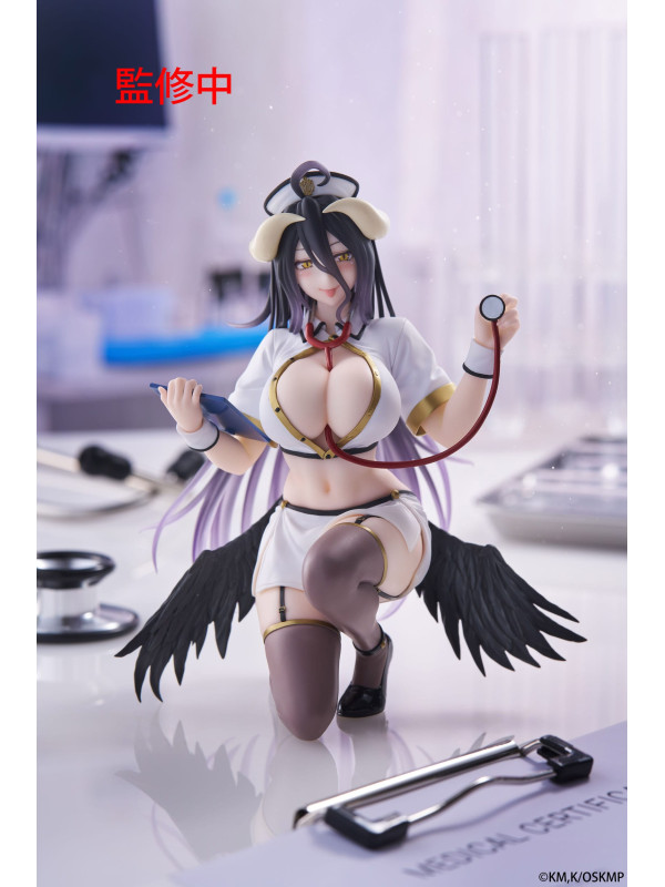 Figurine Albedo - Desktop Cute Nurse Ver. - Réédition - Overlord - Sugoi Shop