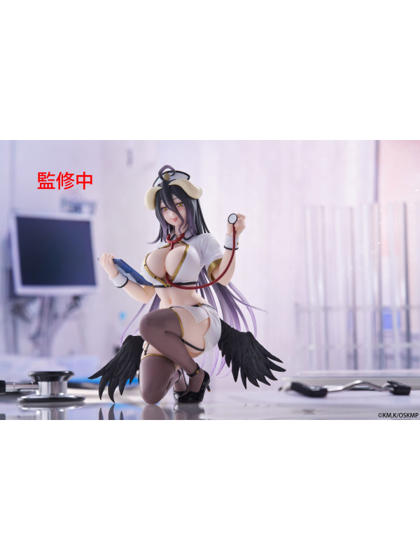 Figurine Albedo - Desktop Cute Nurse Ver. - Réédition - Overlord - Sugoi Shop