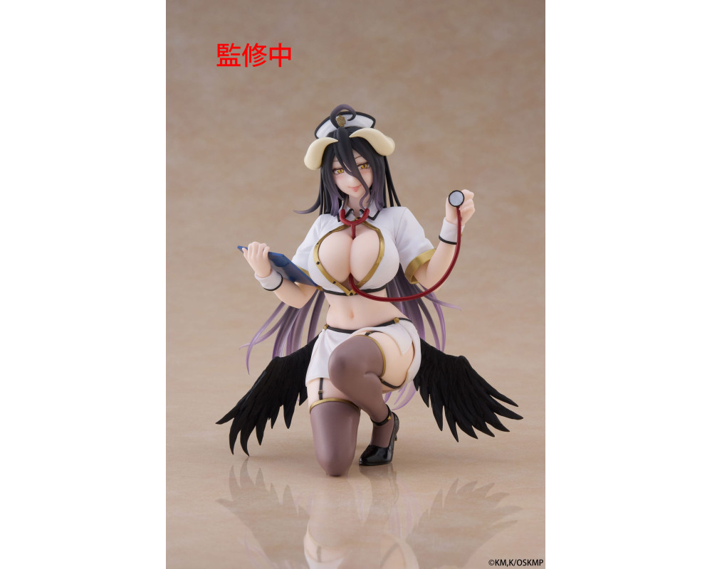Figurine Albedo - Desktop Cute Nurse Ver. - Réédition - Overlord - Sugoi Shop