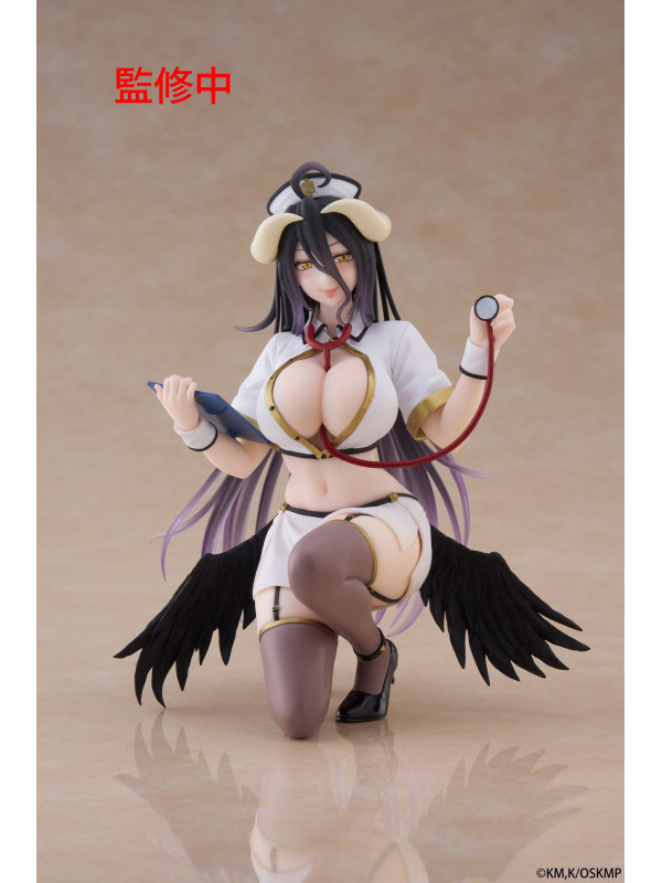 Figurine Albedo - Desktop Cute Nurse Ver. - Réédition - Overlord - Sugoi Shop