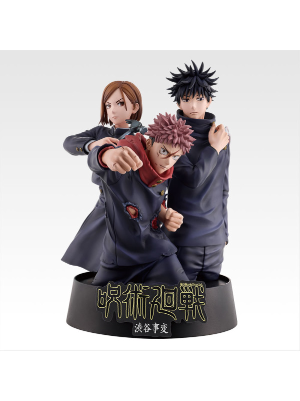 Figurine Yuji Itadori / Nobara Kugisaki / Megumi Fushiguro - Ichiban Kuji 5th Anniversary - Last One