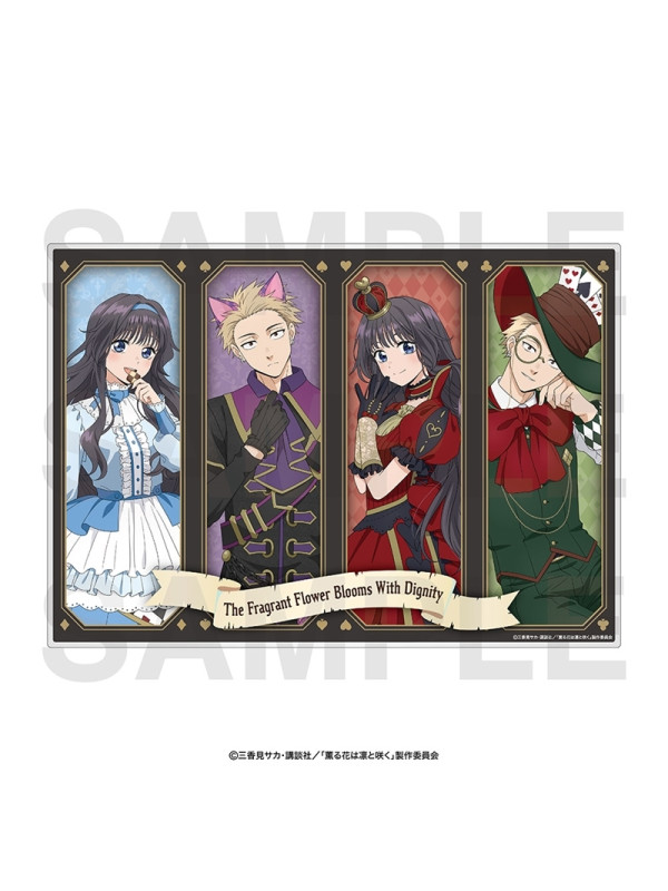 Panel Acrylique Kaoruko Waguri & Rintaro Tsugumi - The Fragrant Flower Blooms with Dignity - Sugoi Shop