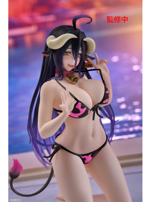 Overlord - Figurine Albedo - Desktop Cute Cow-Print Swimsuit Ver. Réédition - Sugoi Shop