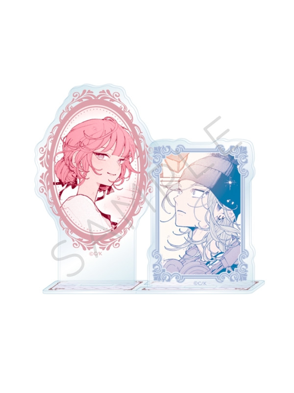 Stand Acrylique Otogi & Ninomae - Fall in Love, You False Angels - Design E - Sugoi Shop