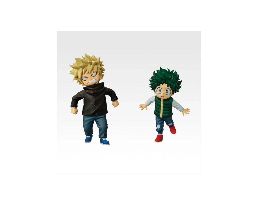 My Hero Academia - Figurine Izuku Midoriya & Bakugo Katsuki - Ichiban Kuji Plus Ultra - Lot E