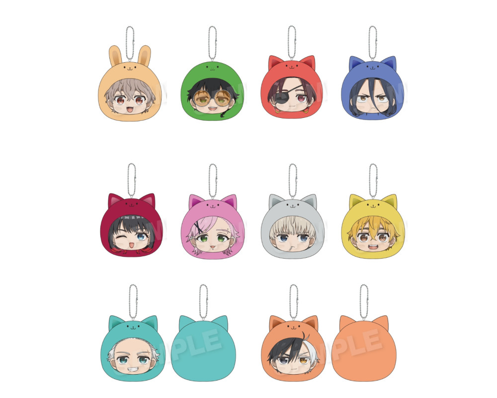 Wind Breaker - Porte Clés Coussins Marumeitsu - Sugoi Shop