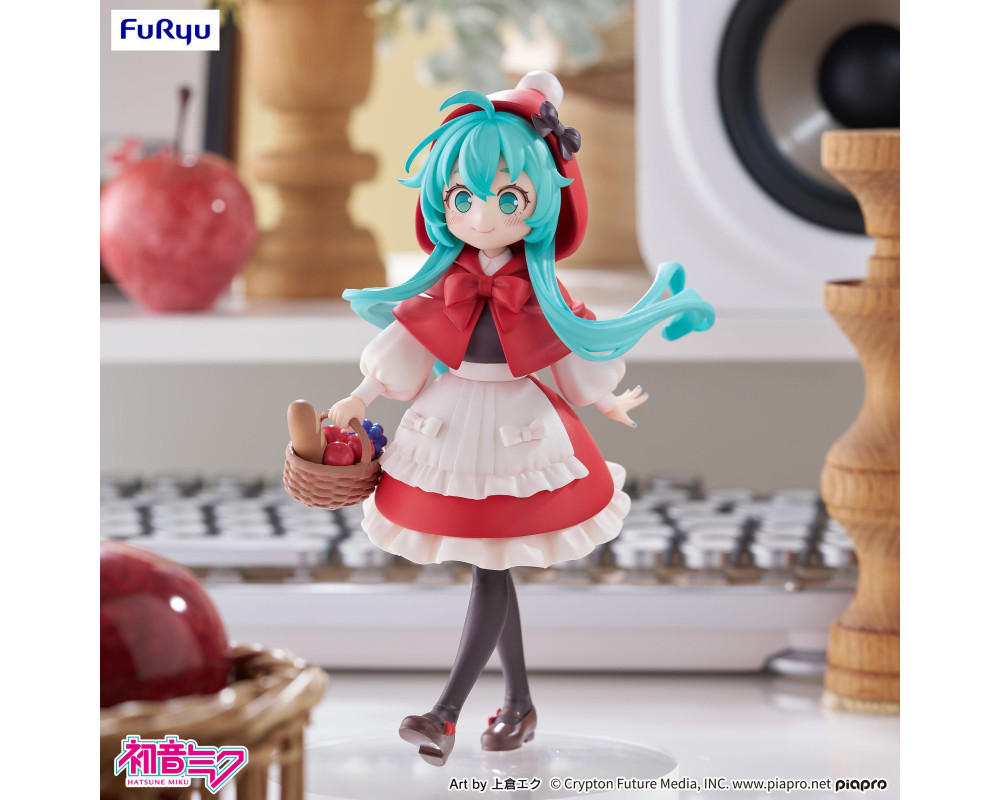 Figurine Hatsune Miku - Desktop Fairy Little Red riding hood Ver. - Vocaloid - Sugoi Shop