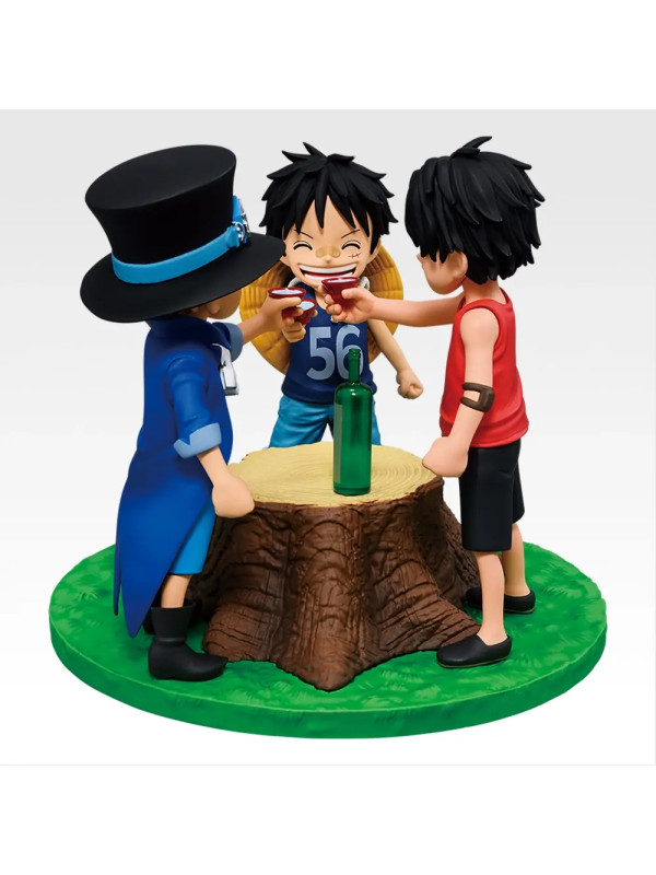 One Piece - Figurine Luffy Sabo & Ace - Ichiban Kuji Dramatic Memories - Lot A - Sugoi Shop