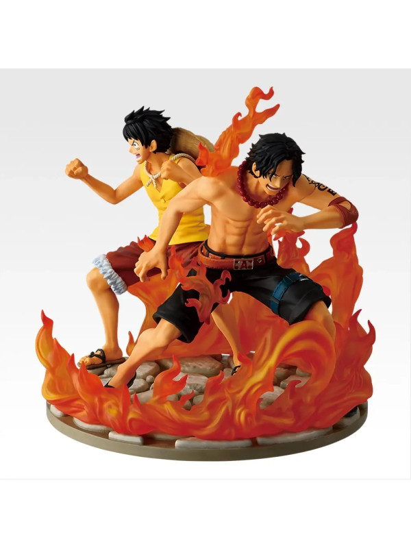 One Piece - Figurine Luffy & Ace - Ichiban Kuji Dramatic Memories - Last One