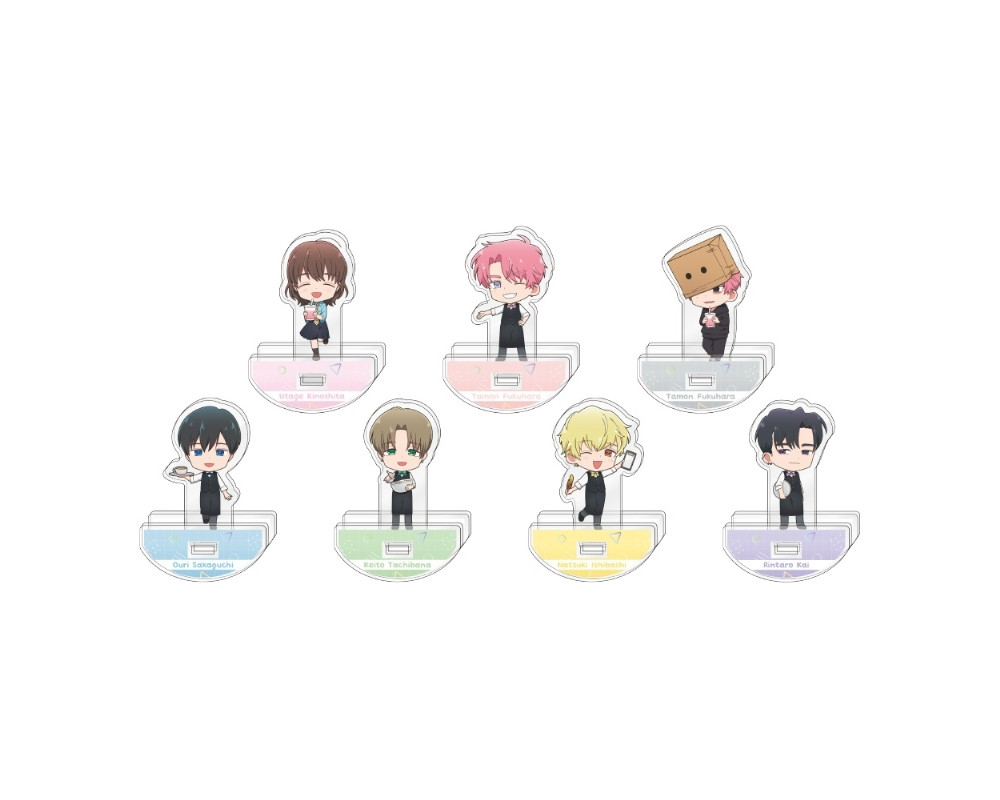 Two F/Aced Tamon Set de 7 Wobbling Acrylic Stands - Sugoi Shop