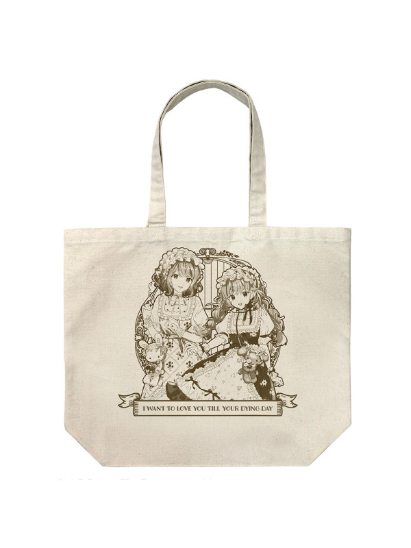 Tote Bag Shina & Mimi - Afternoon Tea Ver. - I Want to Love You Till Your Dying Day - Sugoi Shop