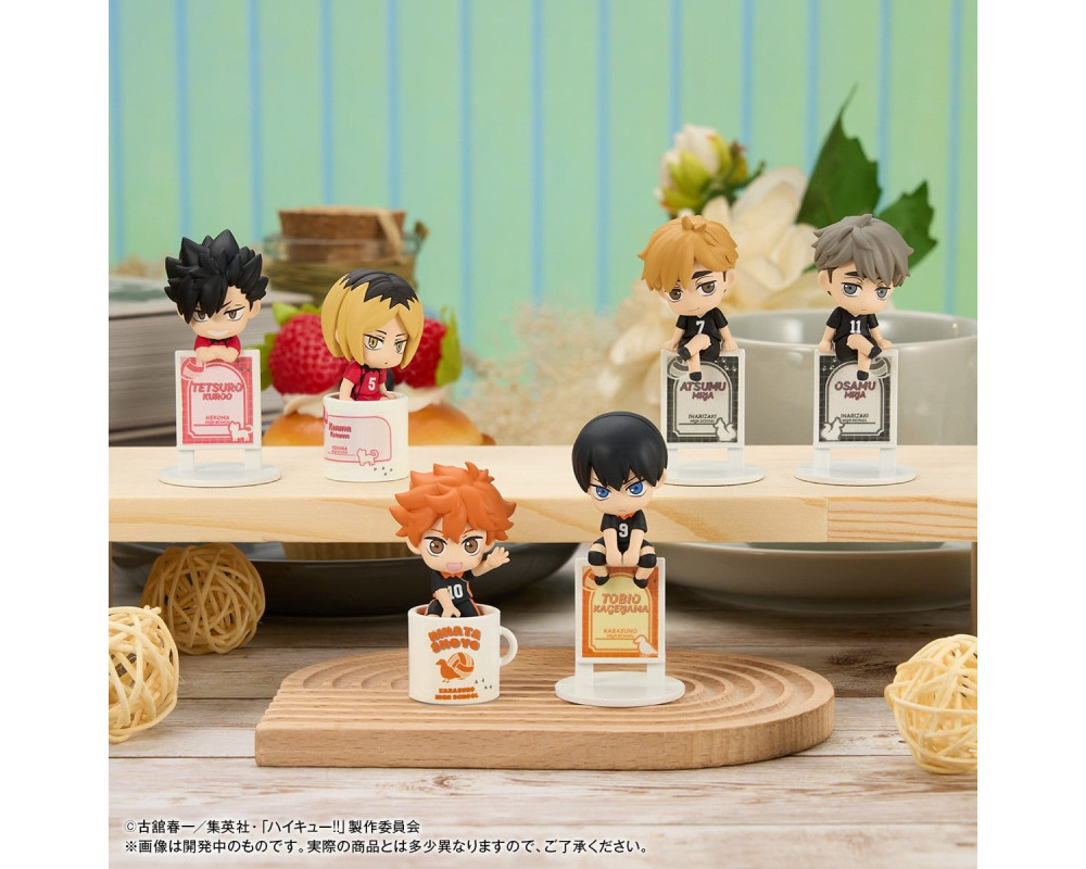 Haikyuu!! - Ochatomo Series assortiment 6 Figurines - Sugoi Shop