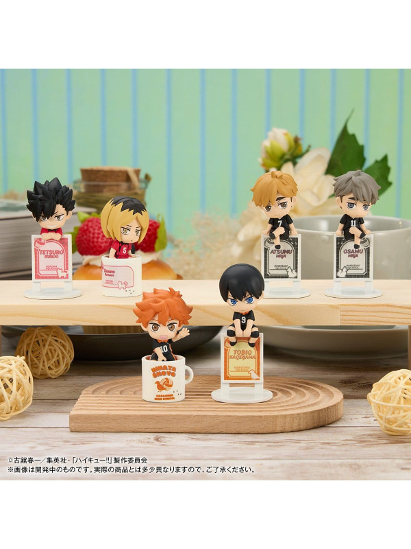 Haikyuu!! - Ochatomo Series assortiment 6 Figurines - Sugoi Shop