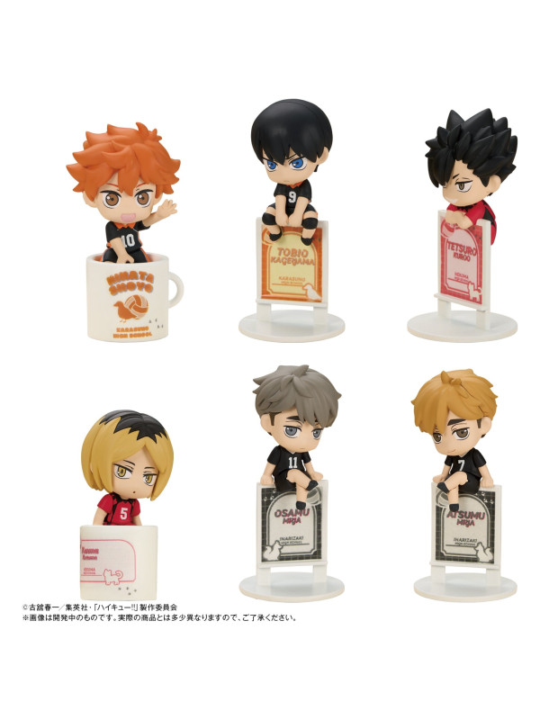 Haikyuu!! - Ochatomo Series assortiment 6 Figurines - Sugoi Shop