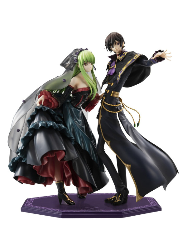 Code Geass Lelouch of Rebellion - Figurine L.L. & C.C. - Precious G.E.M. 20th Anniversary