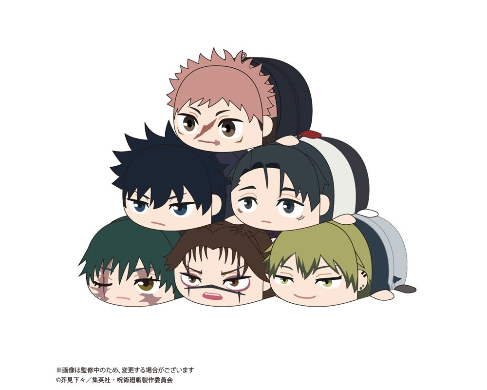Set de 6 Peluches Jujutsu Kaisen - PoteKoro Mascot Vol.3 - Sugoi Shop