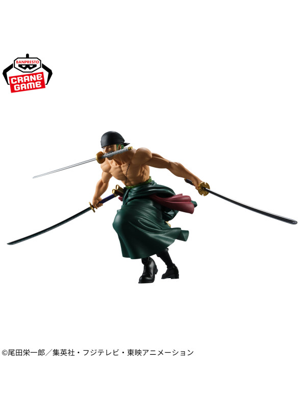 One Piece - Figurine Zoro Roronoa - Grandista II