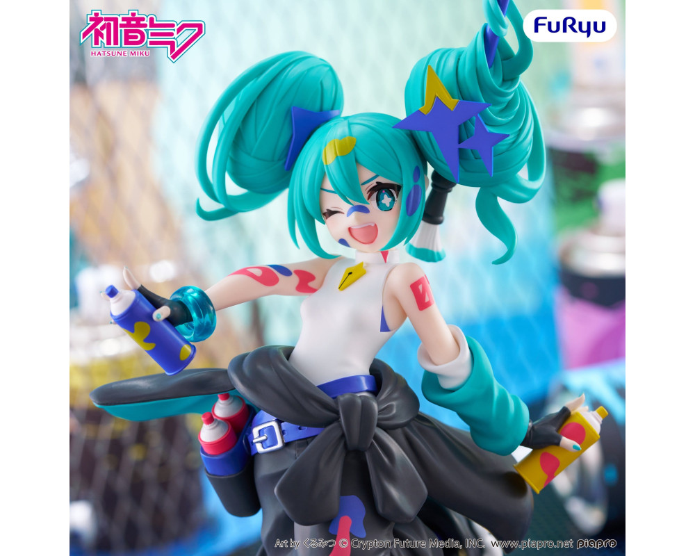 Vocaloid - Figurine Hatsune Miku - Muchute Paint Girl Another Color Ver.