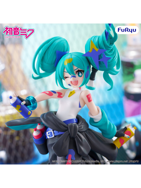 Vocaloid - Figurine Hatsune Miku - Muchute Paint Girl Another Color Ver.