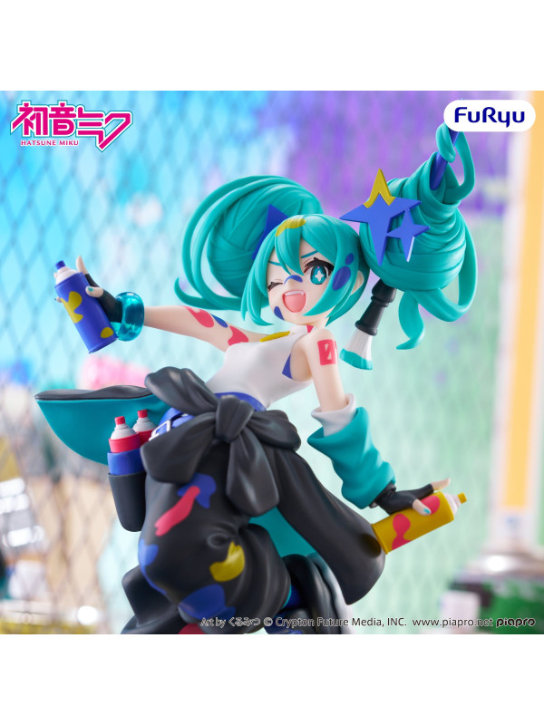 Vocaloid - Figurine Hatsune Miku - Muchute Paint Girl Another Color Ver.