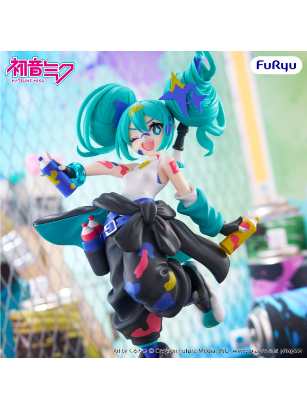 Vocaloid - Figurine Hatsune Miku - Muchute Paint Girl Another Color Ver.
