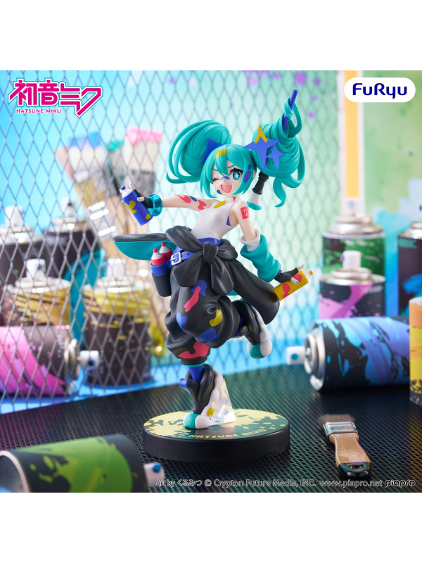 Vocaloid - Figurine Hatsune Miku - Muchute Paint Girl Another Color Ver.