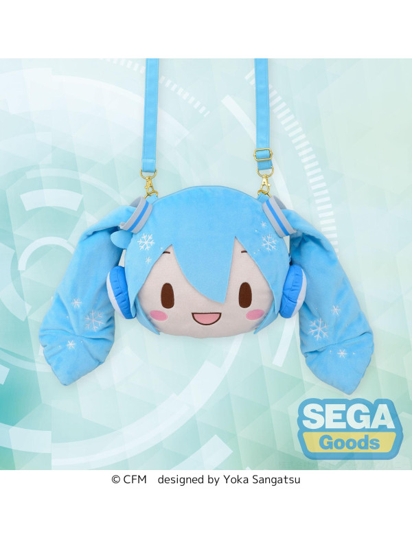 Piapro Characters - Sac à Bandoulière Hatsune Miku - Fuwa Petit Snow Miku
