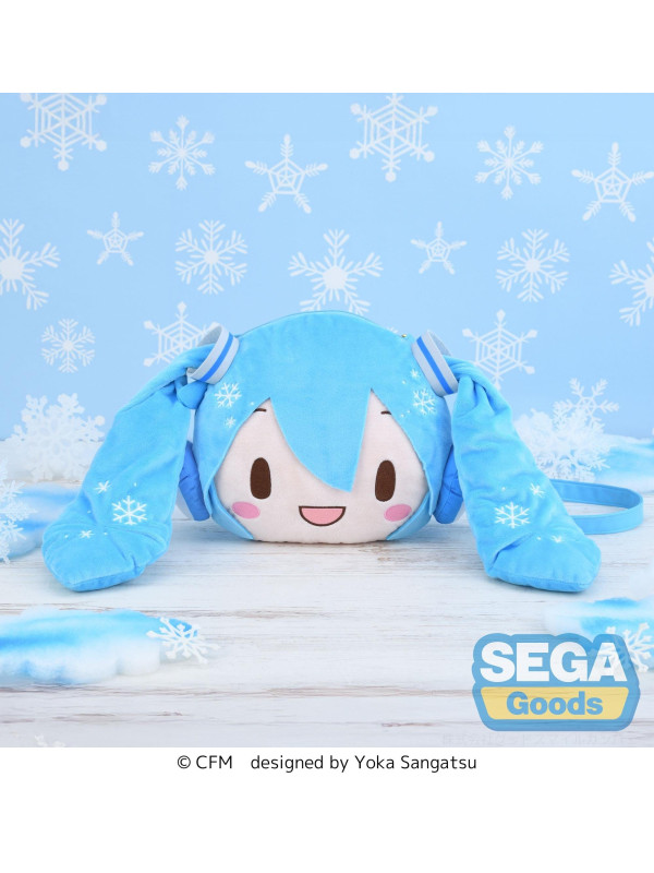 Piapro Characters - Sac à Bandoulière Hatsune Miku - Fuwa Petit Snow Miku