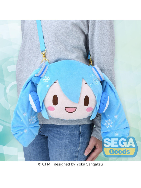 Piapro Characters - Sac à Bandoulière Hatsune Miku - Fuwa Petit Snow Miku