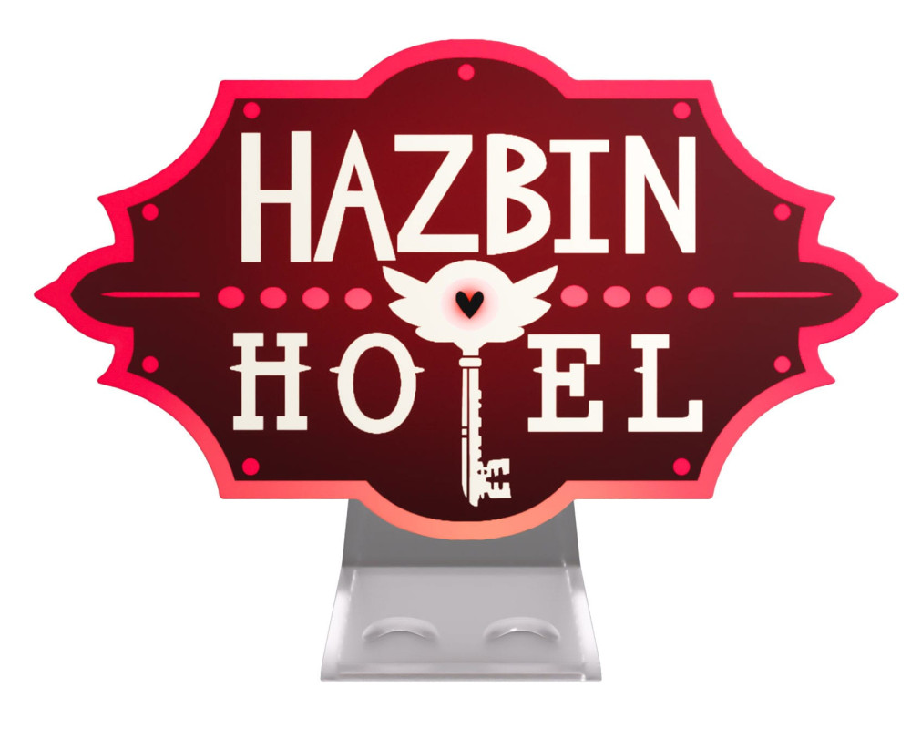 Hazbin Hotel - Veilleuse Logo Hazbin Hotel - Youtooz