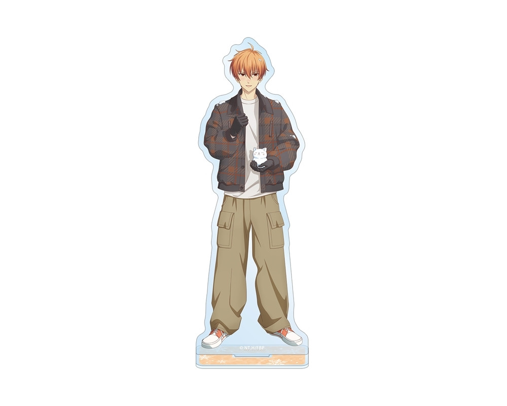 Fruits Basket - Big Stand Acrylique Kyo Sohma - Snow Play Ver.