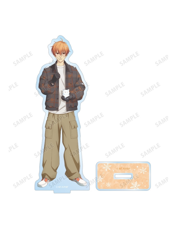 Fruits Basket - Big Stand Acrylique Kyo Sohma - Snow Play Ver.