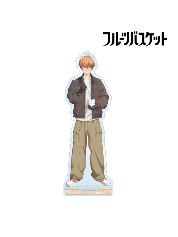 Fruits Basket - Big Stand Acrylique Kyo Sohma - Snow Play Ver.