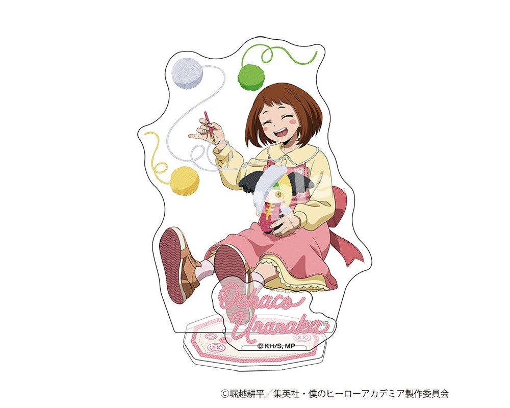 My Hero Academia - Stand Acrylique Ochaco Uraraka Knit! Amigurumi