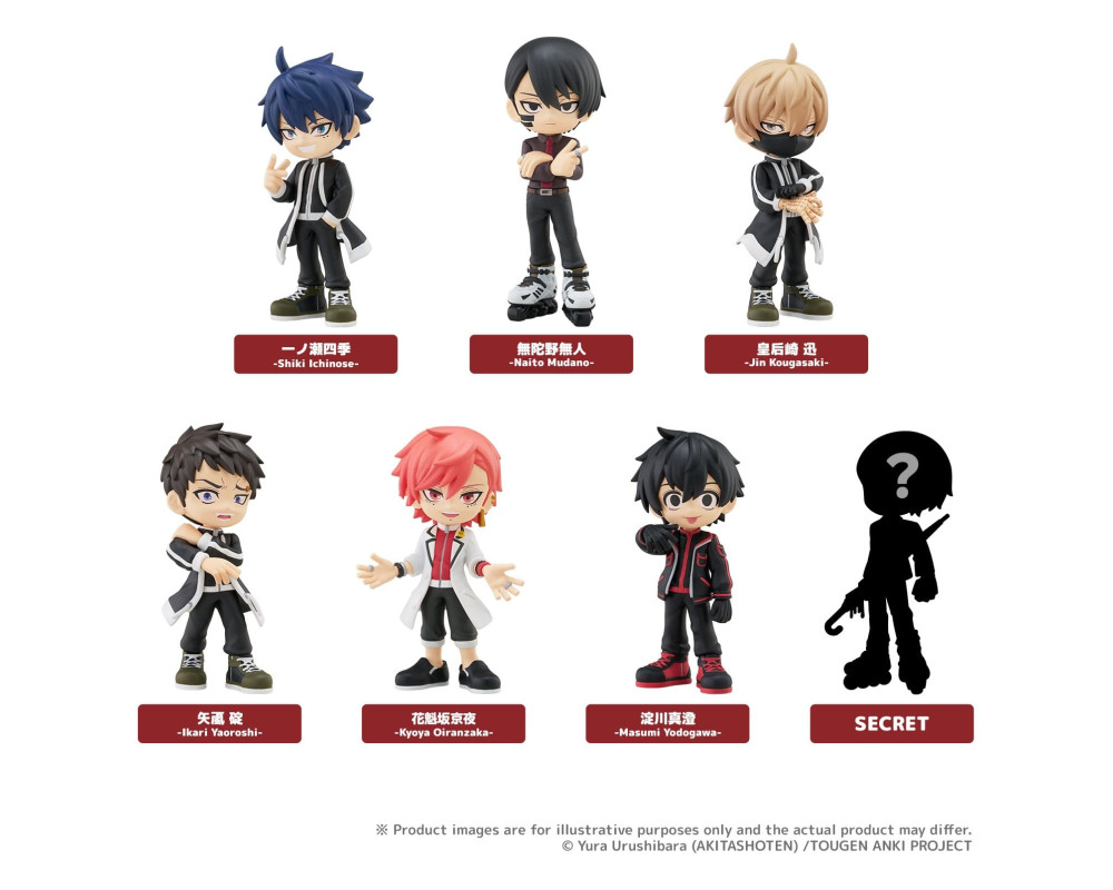 6 Figurines PalVerse Tougen Anki - Bushiroad - Sugoi Shop
