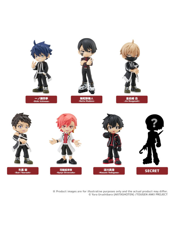 6 Figurines PalVerse Tougen Anki - Bushiroad - Sugoi Shop