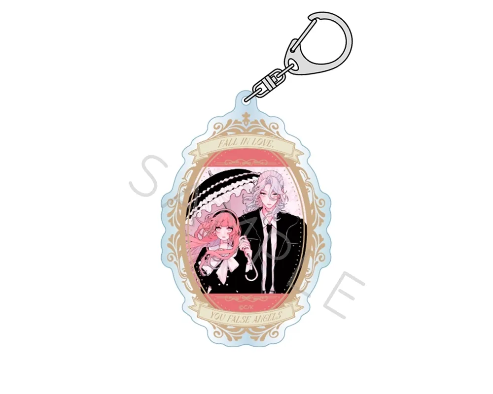Fall in Love, You False Angels - Porte Clés Acrylique Otogi & Ninomae