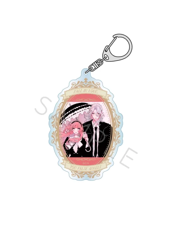 Fall in Love, You False Angels - Porte Clés Acrylique Otogi & Ninomae