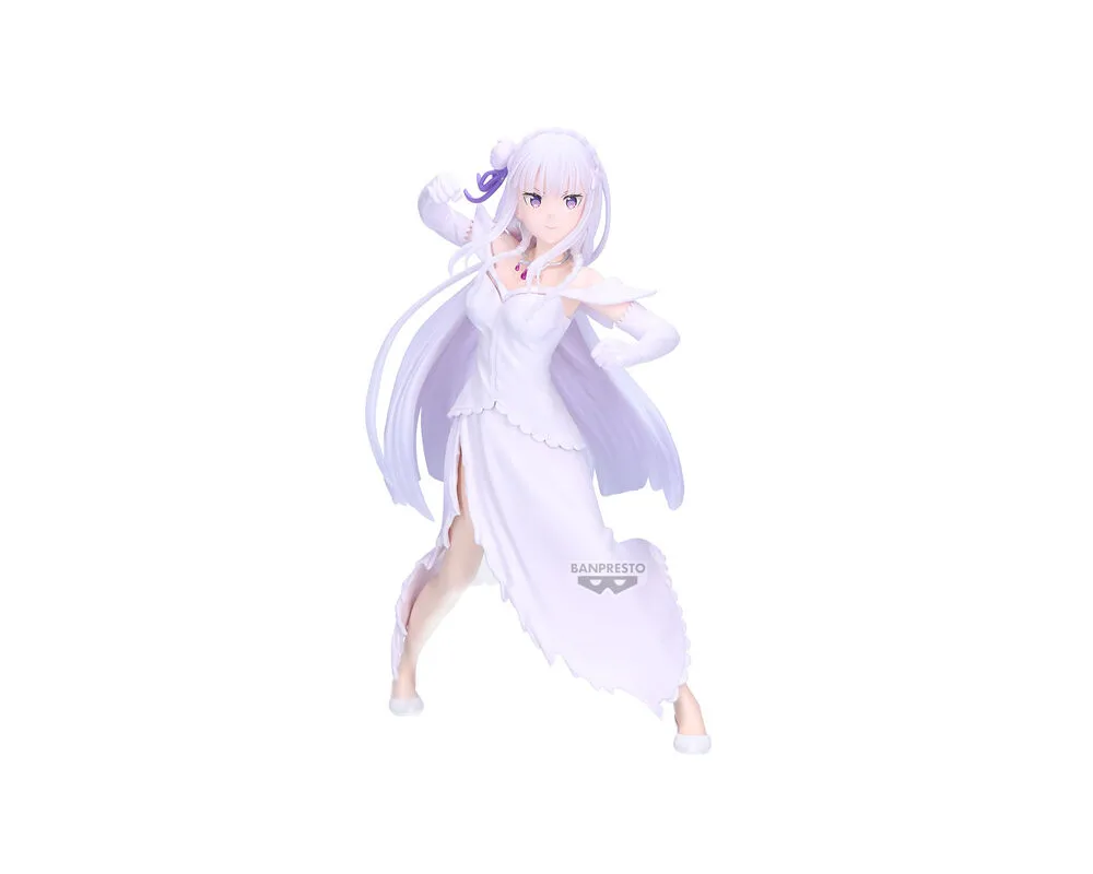 Re Zero Starting Life In Another World - Figurine Emilia - Espresto