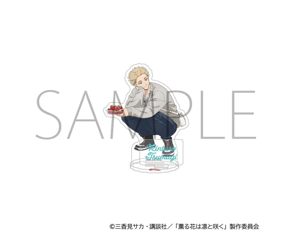 Stand Acrylique Rintaro Tsumugi - Strawberry Picking - The Fragrant Flower Blooms with Dignity - Sugoi Shop