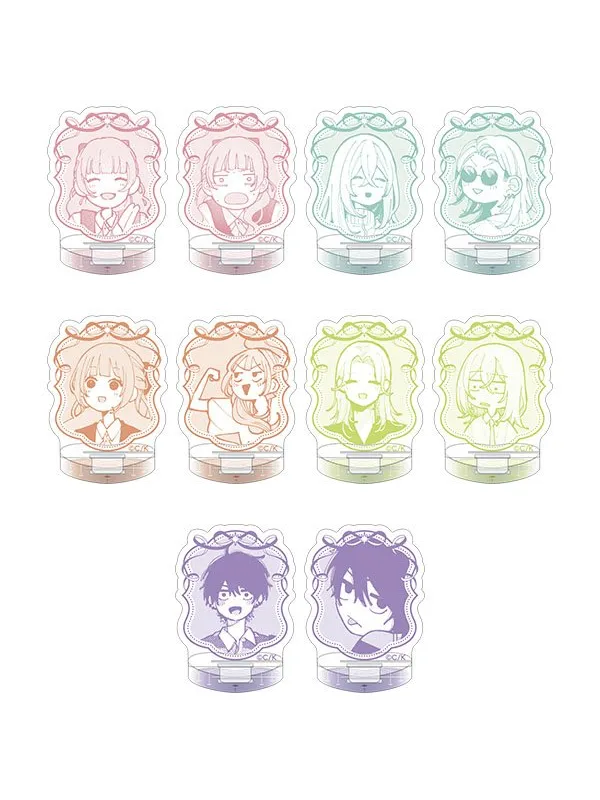 Mini Acrylic Stand Collection (Set of 10) - ChuaSta - Fall in Love, You False Angels - Sugoi Shop