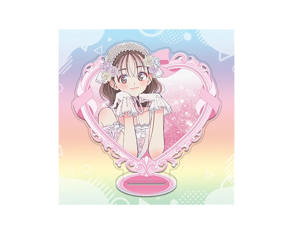Acrylic Stand Utage Kinoshita (Heart-Shaped) - Tamon's B Side - Sugoi Shop