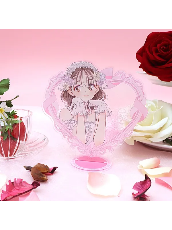 Acrylic Stand Utage Kinoshita (Heart-Shaped) - Tamon's B Side - Sugoi Shop