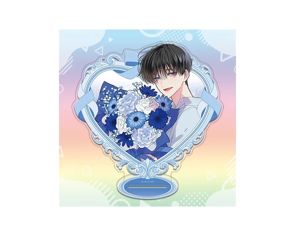 Acrylic Stand Ouri Sakaguchi (Heart Shaped) - Two Faced Tamon - Sugoi Shop
