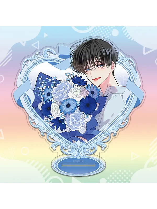 Acrylic Stand Ouri Sakaguchi (Heart Shaped) - Two Faced Tamon - Sugoi Shop