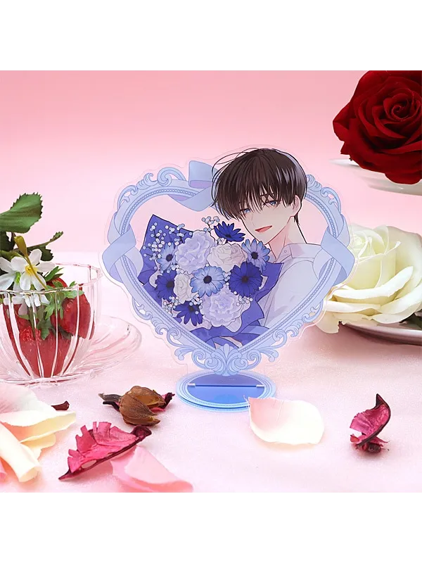 Acrylic Stand Ouri Sakaguchi (Heart Shaped) - Two Faced Tamon - Sugoi Shop