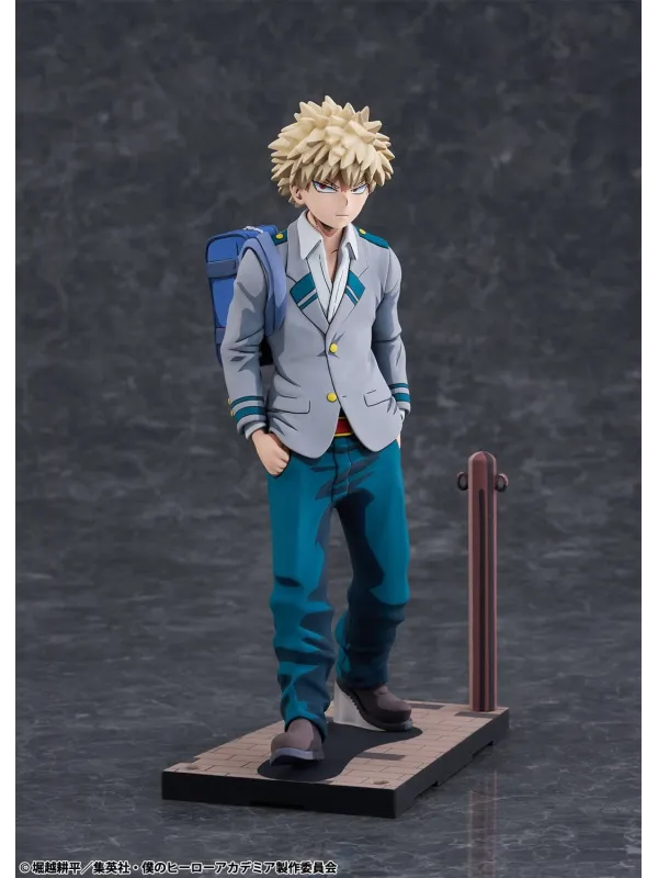 Figurine Bakugo Katsuki My Hero Academia -  1/8 U.A. High School Uniform 2Dimensioning version - Sugoi Shop