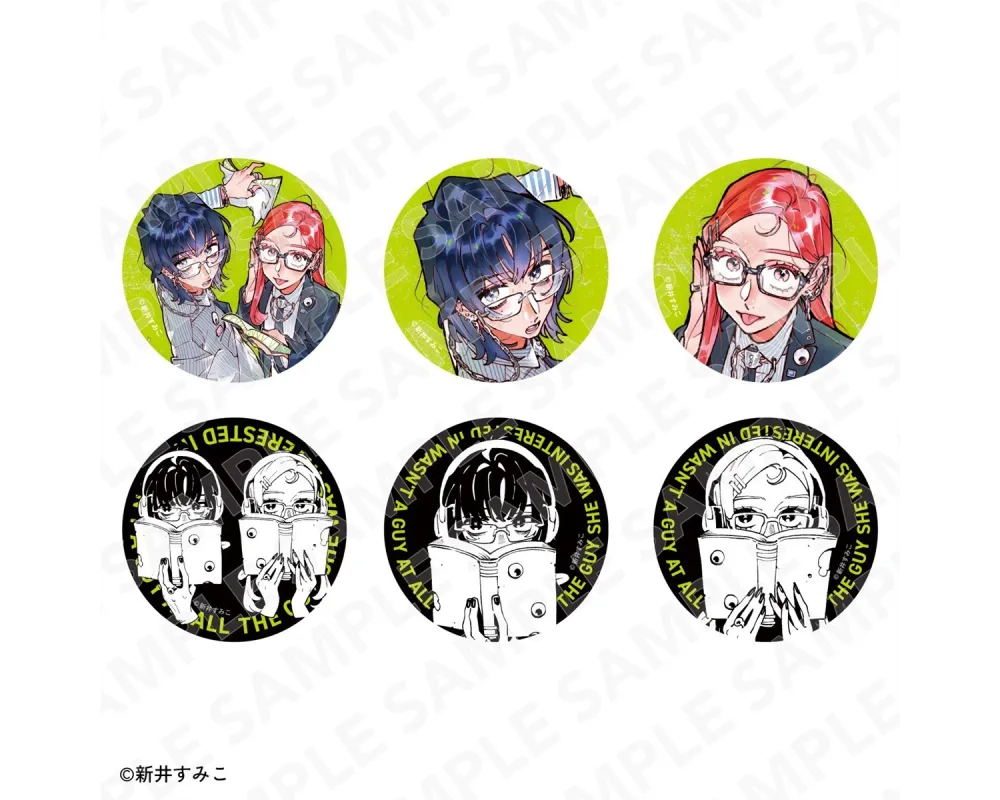 She Wasn't a Guy - Badges set of 6