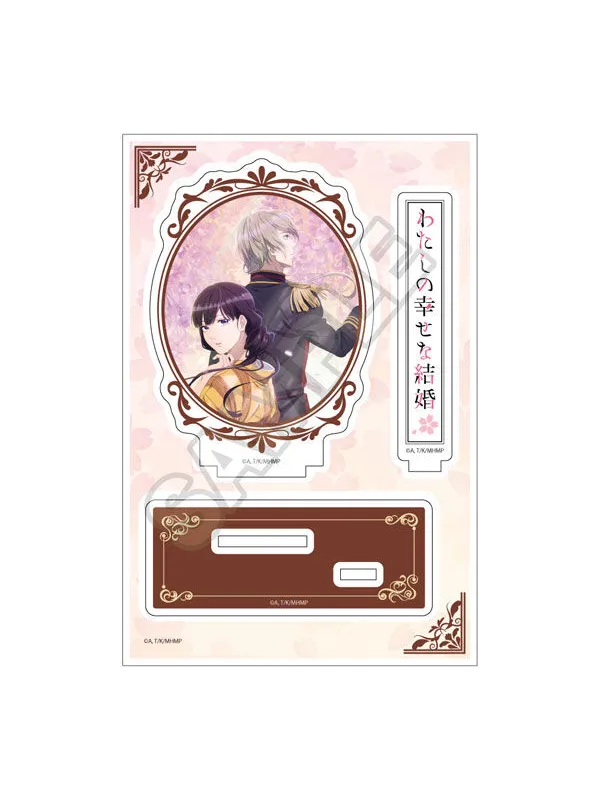 My Happy Marriage - Stand Acrylique Saimori Miyo & Kudo Kiyoka - Spring (Granup)