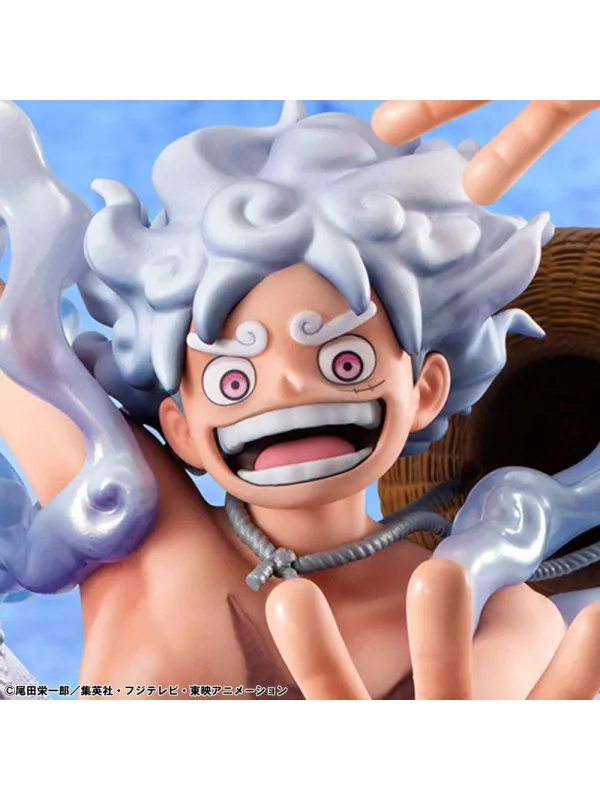 Figurine Monkey D. Luffy - Portrait of Pirates Evolutionary History Gear 5 - One Piece - Sugoi Shop